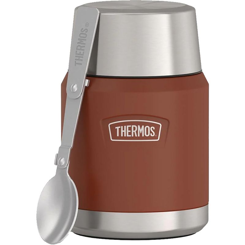 Thermos 16 oz. Icon Vacuum Insulated Stainless Steel Food Jar w/ Spoon, 1 of 3