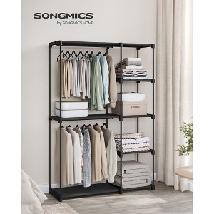 SONGMICS Portable Closet, Freestanding Closet Organizer, Clothes Rack with Shelves, Hanging Rods - 1 of 4