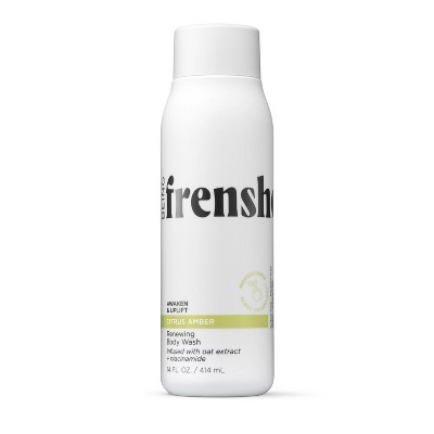 Being Frenshe Renewing and Hydrating Shower Gel Soap with Niacinamide - Citrus Amber - 14 fl oz