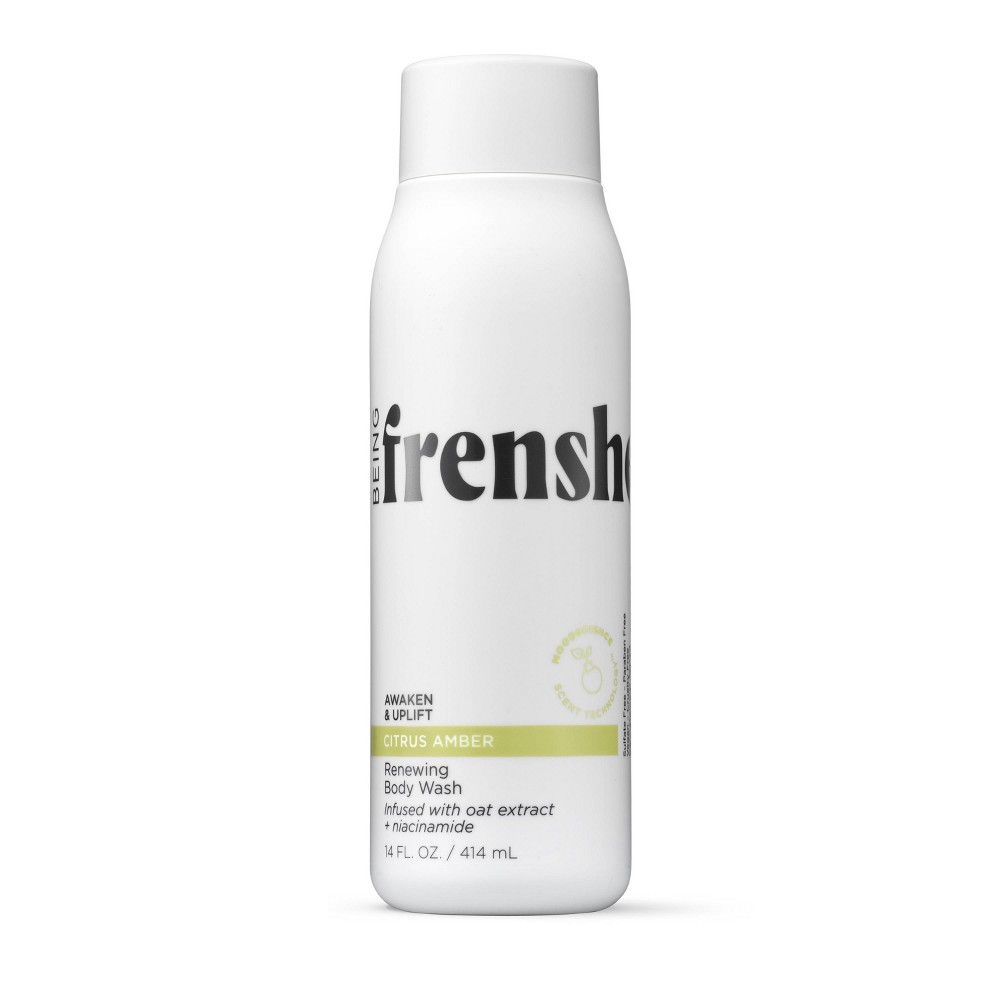 Photos - Shower Gel Being Frenshe Renewing and Hydrating  Soap with Niacinamide - Floral Citrus Amber - 14 fl oz