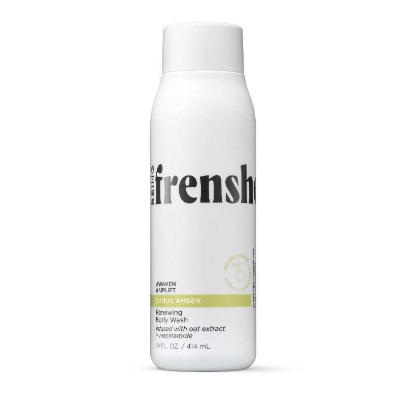 Being Frenshe Renewing and Hydrating Shower Gel Soap with Niacinamide - Floral Citrus Amber - 14 fl oz, 1 of 12