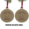 Texas State Bobcats Aluminum Holiday Christmas Tree Ornament - 2 of 4