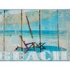 Olivia's Home Beach Lounging Doormat – Indoor Decorative Accent Rug, 22" x 32", Coastal Chairs Design, Relaxed Rectangle Floor Mat - 2 of 3