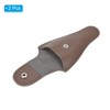 Unique Bargains PU Leather Nail Scissor Protective Cover Small Pointed Nipper Scissor Sheaths 4.5"x2.6" - 3 of 4