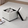 Spruce&Spring Storage Stool Ottoman - 2 of 4