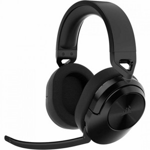 Corsair HS55 Wireless Gaming Headset - Carbon - Stereo - Wireless - Bluetooth - 50 ft - 32 Ohm - 20 Hz to 20 kHz - Over-the-head - Binaural - Ear-cup - 1 of 4