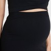 Seamless Maternity Coordinate Set - Isabel Maternity by Ingrid & Isabel™ Black - 4 of 4