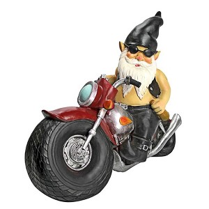 Design Toscano Axle Grease, The Biker Gnome Statue - Multicolored - 1 of 4