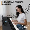 GLARRY Digital Piano 88 Keys Heavy Hammer Keyboard, with LCD Display and Headphone, Triple Pedals, Beginner Friendly - 2 of 4