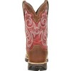 Lady Rebel by Durango Women's Red Waterproof Composite Toe Western Work Boot - 4 of 4
