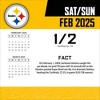 NFL Pittsburgh Steelers 2025 Box Calendar - 4 of 4