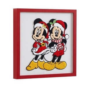 Mickey and Minnie Mouse Christmas Wall Art - 1 of 4