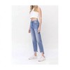 Women's Norah High Rise Frayed Hem Straight Jeans - FLYING MONKEY - 4 of 4