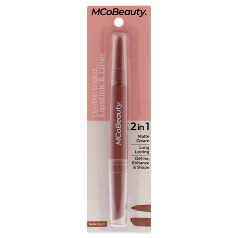 Double-ended Lipstick And Liner - Nude Rush By Mcobeauty For Women - 0.06  Oz Lipstick : Target