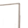 Royal Hampton Dresser Mirror, Rounded Edges, Natural Oak Beige Solid Wood 37x40 - 4 of 4
