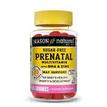 Mason Natural Prenatal Sugar Free Multivitamin Gummies with DHA and Zinc - 60ct
