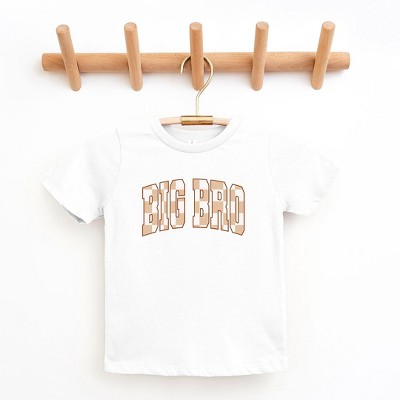 The Juniper Shop Big Bro Checkered Toddler Short Sleeve Tee