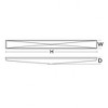 AFX Novara 1 - Light Vanity in  Satin Brass - 2 of 4