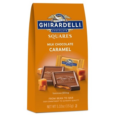Ghirardelli Chocolate Squares Milk Chocolate & Caramel 5.32oz