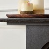 NicBex Simple Narrow Console Table with Unique Base Design,Marble/Wood Pattern Entrance Table for Hallway, Entrance - 3 of 4