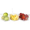Aoibox Ice Chilled 5 Compartment Condiment Server Caddy with Removable Dishes and Hinged Lid for Fruits, Salads, and Sauces - 3 of 4