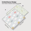 Fodoss 71x59in Extra Large Baby Play Mat – Waterproof Foam Floor Mat for Babies, Toddlers & Infants, Ideal for Playtime - 2 of 4