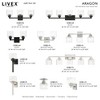Livex Lighting Aragon 1 - Light Sconce in  Brushed Nickel - 3 of 4
