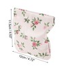 Unique Bargains Women's Snap Closure Roses Cosmetic Bag Pink 1 Pc - 3 of 3