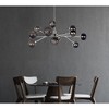 ET2 Lighting Asteroid 12 - Light Chandelier in  Polished Chrome - 2 of 4