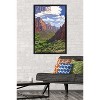 Trends International Lantern Press - Zion National Park, Utah, Zion Canyon View Framed Wall Poster Prints - 2 of 4
