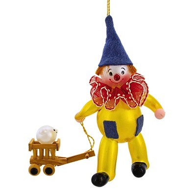 Italian Ornaments 6.5 Inch Tumbles & Teddy Ornament Christmas Baby Tree Ornaments