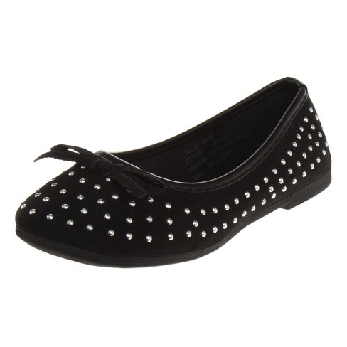 Girls' Diana Slip-on Ballet Flats - Cat & Jack™ Black 5 : Target