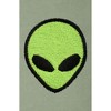 Dalix Alien Embroidery Relaxed Hoodie Soft Fleece Sweatshirt Fit Lounge Mens - 2 of 4