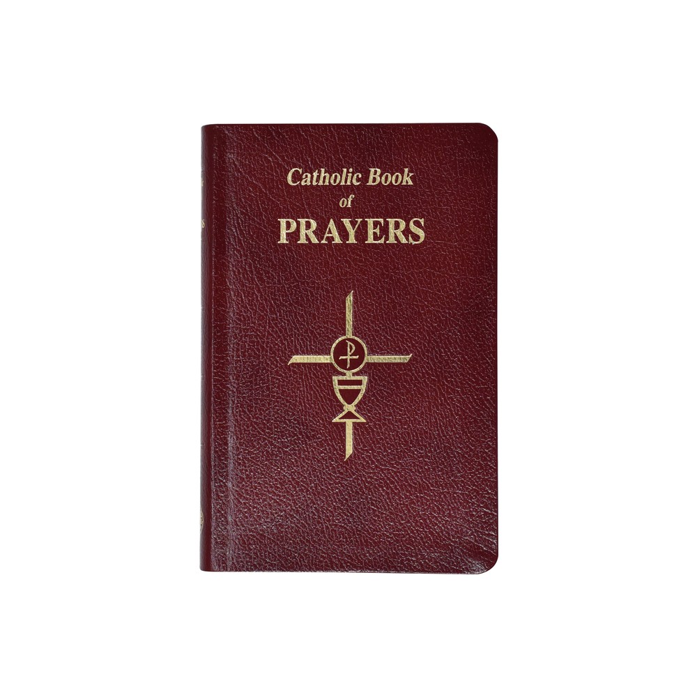 Catholic Book of Prayers-Burg Leather - Large Print by Maurus Fitzgerald (Leather Bound)