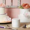 Bright Creations 3 Pieces Round Foam Cake Dummy for Decorating and Wedding Display, Craft Supplies (3 Sizes) - 3 of 4