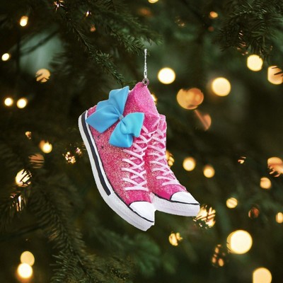 Kurt Adler Plastic Ornament JoJo Siwa Pink Sneaker - Thumbnail 5