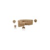 Meridian Furniture,Arc Velvet Modular Sofa - 3 of 4
