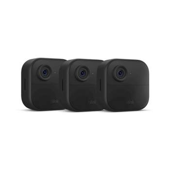 Shop Blink Outdoor Camera (4th Gen) + Mini (Black) Smart Security Camera  System at