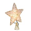 Kurt Adler UL 10-Light 8.5" Gold Reflector Star Treetop - 2 of 4