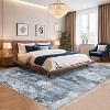 Machine Washable Area Rugs, Abstract Indoor Floor Rugs, Non-Slip Backing Rugs, Low Pile Area Rugs, Living Room, Bedroom, Nursery - 3 of 4