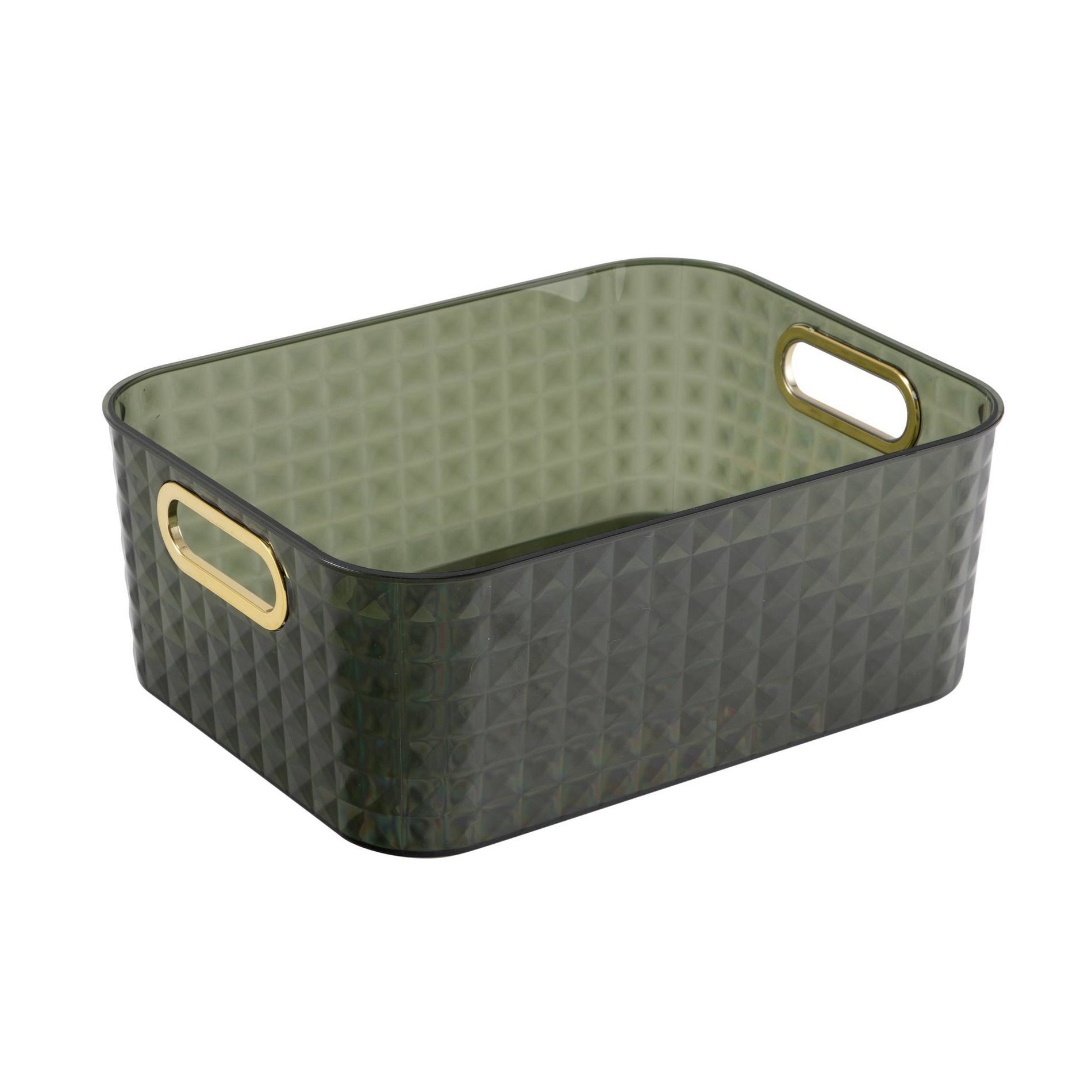 Thinkspace Diamond Texture Bin Green