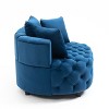 CAVINAS 40.6" Wide Modern Barrel Accent Chair for Living Room, Upholstered Leisure Sofa Chair - 4 of 4