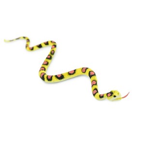 Collectible Wildlife Gifts | Snake, Yellow Corn Snake, Rubber Reptile, Educational, Realistic, Hand Painted,  Model,   Gift,     11"   F1728 B222 - 1 of 4