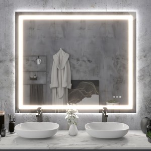 LED Front Light and Backlit Mirror - 1 of 4