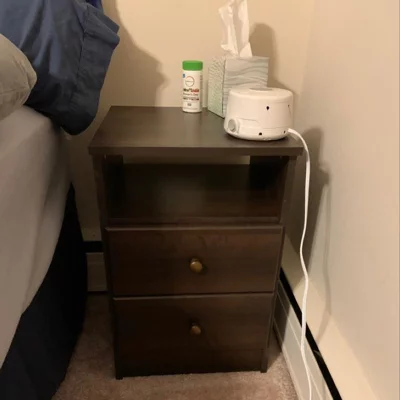 user image by Alli, Astrid 2 Drawer Nightstand - Prepac