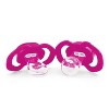 BabyFanatic Officially Licensed Unisex Pacifier 2-Pack - Pink NFL New York Jets - 4 of 4