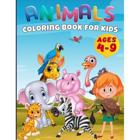 Download 50 Animals Coloring Book Toddlers Kindergarten And Preschool Age By F C Ruzzezl Paperback Target