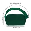 Unique Bargains Solid Color for Hiking Gym Running Waist Pack 1 Pc - 2 of 4