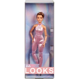 Barbie Looks Doll With Pink Sequin Jumpsuit - 1 of 4