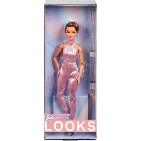 Barbie Looks Doll With Pink Sequin Jumpsuit